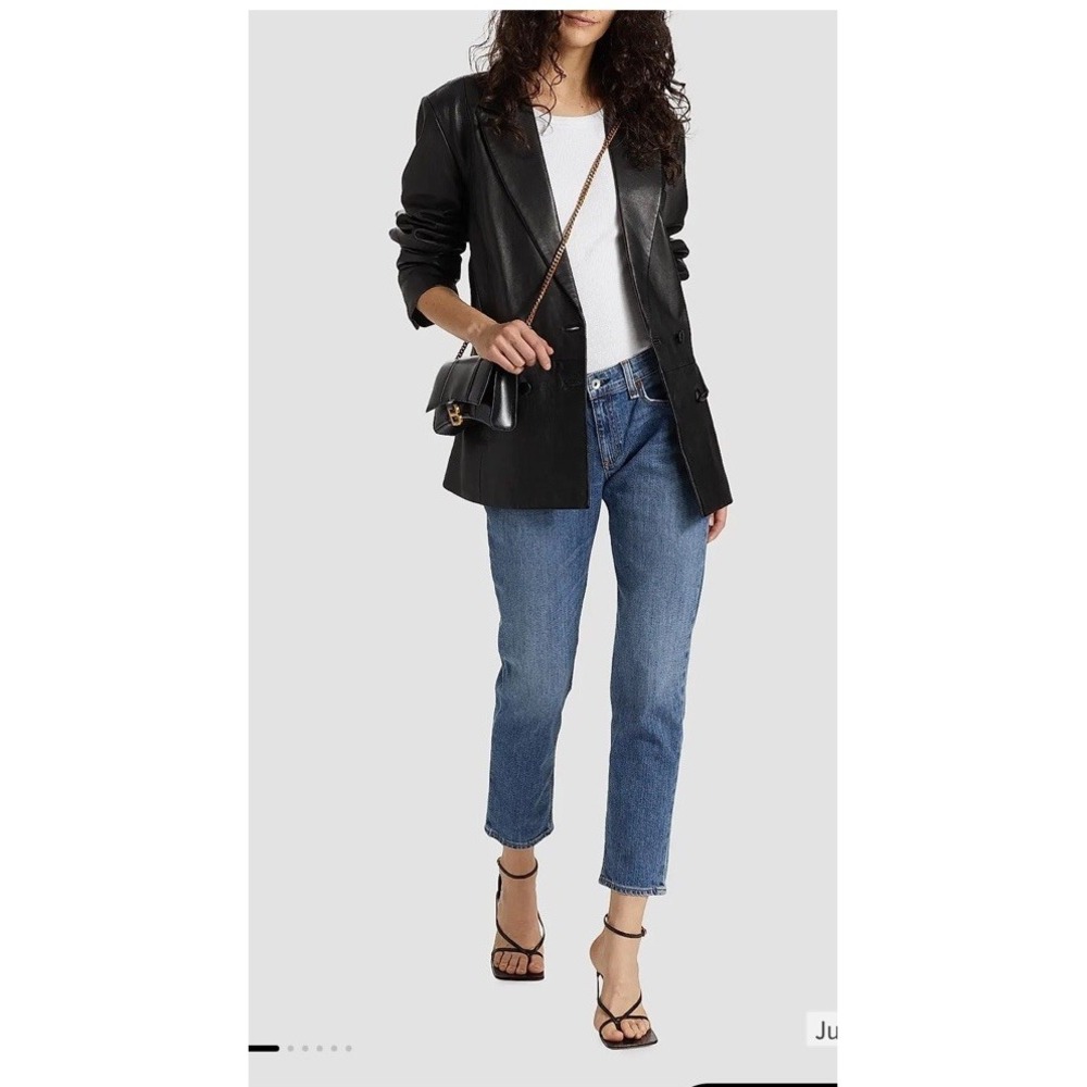 Rag & bone Dre Low Rise Boyfriend Jeans Size 25 Light Wash Denim Stretch